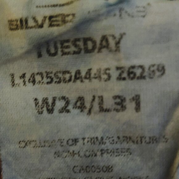 Tuesday Boot Cut Faded Blue Jeans - Picture 9 of 9